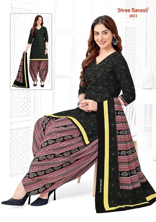 Shree Ganesh Hansika Vol 20 Patiyala Cotton Dress Material
